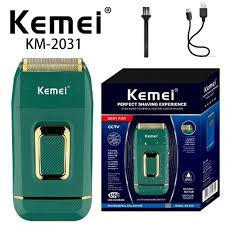 Kemei Rasoir, tondeuse KM-2031 pour hommes Rechargeable électriques double maille