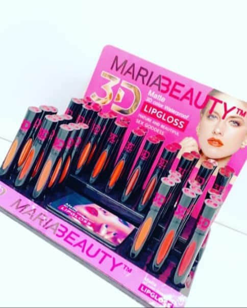 ملمع الشفاه Matte 3D من Maria Beauty™