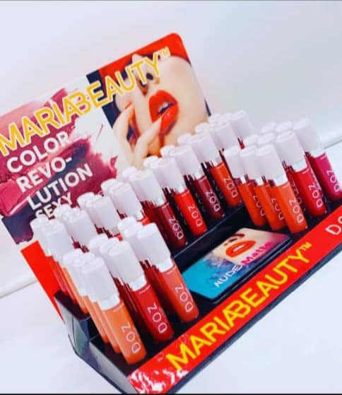 مجموعة أحمر الشفاه Color Revolution من Maria Beauty™