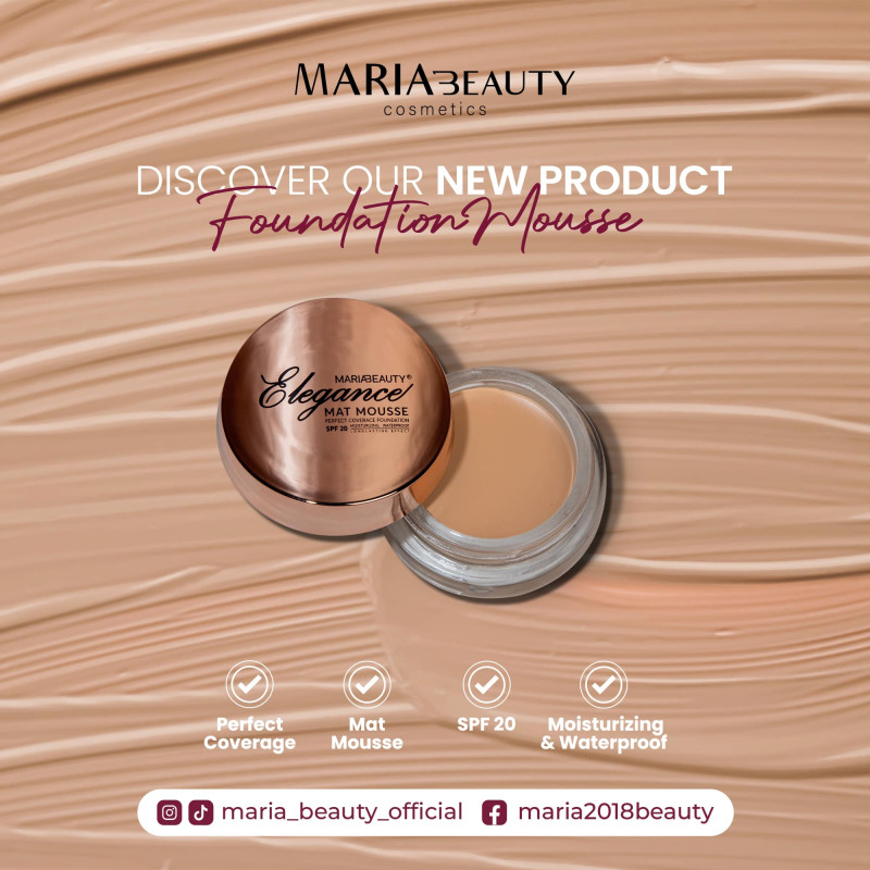 كريم الأساس من Maria Beauty Elegance